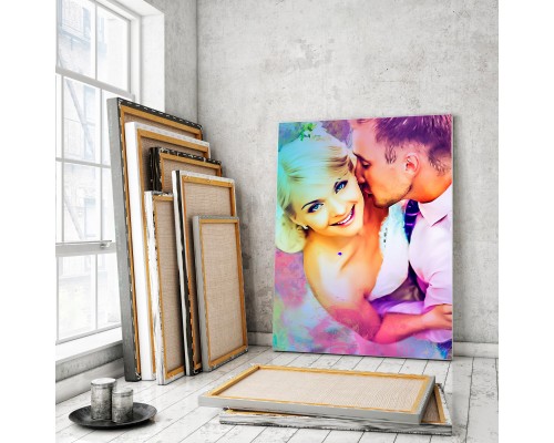 Печать на холсте в Омске